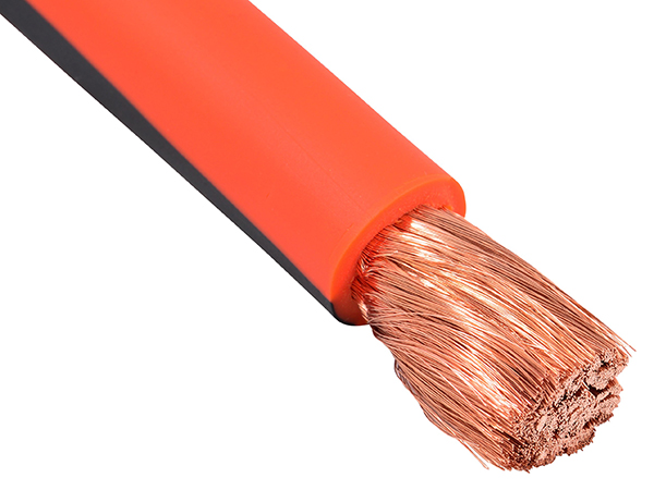 Airgas - RAD64059552 - RADNOR™ 2/0 Orange Ultra-Flex Welding Cable 250' Reel