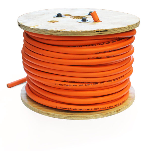 Airgas - RAD64059549 - RADNOR™ #1 Orange Ultra-Flex Welding Cable 250' Reel